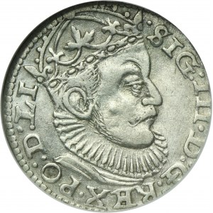 Sigismund III Vasa, 3 Groschen Riga 1589