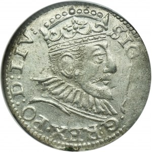 Sigismund III Vasa, 3 Groschen Riga 1594 - LIV