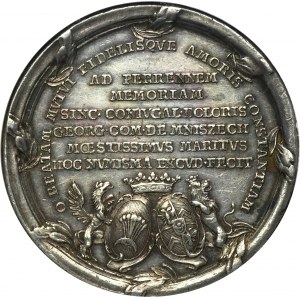 Poniatowski, Medal for death of Maria Amalia Mniszech 1772