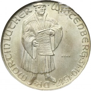 Germany, Medal 450 years of the Reformation 1967