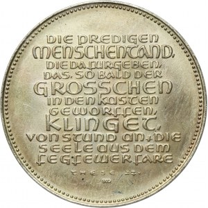 Germany, Medal 450 years of the Reformation 1967