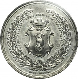 Medal on the occasion of the Agricultural-Industrial Exhibition in Warsaw in 1885