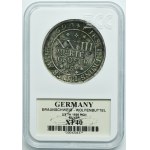 Germany, Principality of Braunschweig-Wolfenbüttel, Rudolf Augustus and Anthony Ulrich, 2/3 Thaler (24 Mariengroschen) Brunswick 1699 HCH