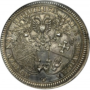 Germany, City of Schwäbisch Hall, Karl VI, Nuremberg Thaler 1712 GFN