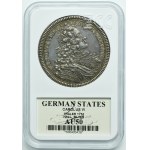 Germany, City of Schwäbisch Hall, Karl VI, Nuremberg Thaler 1712 GFN