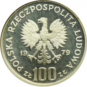 PRÓBA, 100 złotych 1979 Ochrona Środowiska Ryś