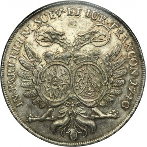 Nemecko, Bavorské kurfirstvo, Karl Albert, Mannheimský kurátorský talár 1740 - RARE