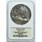 Poniatowski, Medal commemorating the birth of John Maurice Brühl 1781