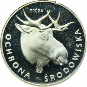 PRÓBA, 100 złotych 1978 Ochrona Środowiska Łoś