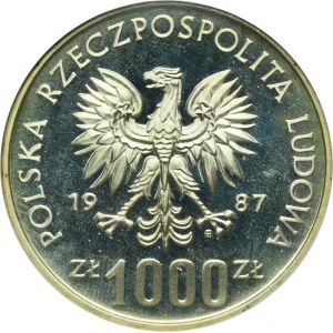 PRÓBA, 1.000 złotych 1987 Miasto Wrocław - WRATISLAVIA