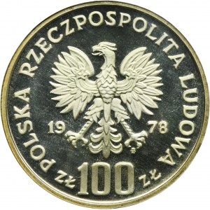 PRÓBA, 100 złotych 1978 Ochrona Środowiska Bóbr