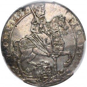 Germany, Electorate of Saxony, Johann George II, Thaler Dresden 1657