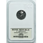 Roman Republic, M. Vargunteius, Denarius 130 BC