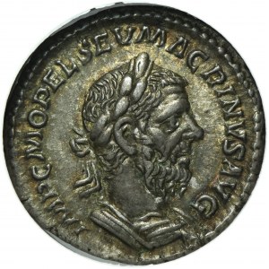 Roman Imperial, Macrinus, Denarius
