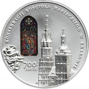50 złotych 2020 700-lecie Kościoła Mariackiego w Krakowie