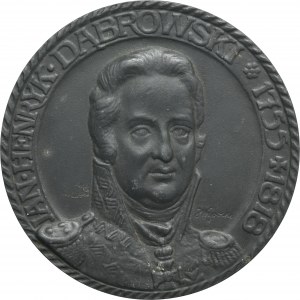 Médaille pour le 100e anniversaire de la mort de Henry Dabrowski 1918