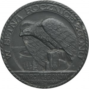 Médaille pour le 100e anniversaire de la mort de Henry Dabrowski 1918
