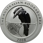 Austrália, Alžbeta II, 30 dolárov Perth 2008 P - Kukabura - 1 kg striebra