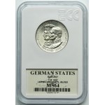 Germany, Kingdom of Saxony, Friedrich August III, 2 Mark Muldenhütten 1909