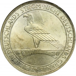 Allemagne, République de Weimar, 3 marks Berlin 1930 A - Libération de la Rhénanie