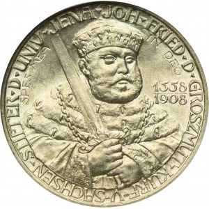 Germany, Saxony-Weimar-Eisenach, Wilhelm Ernst, 2 Marki Berlin 1908 - University of Jena