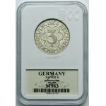 Germany, Weimar Republic, 3 Mark 1927 - Nordhausen