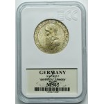 Germany, Weimar Republic, 3 Mark Stuttgart 1927 F - 450 Years of the University of Tübingen - RARE