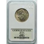 Germany, Bavaria, Regent Luitpold, 2 Mark Munich 1911 D