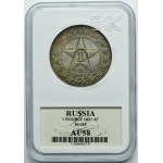 Russia, RSFSR, 1 Rouble Petersburg 1921 A•Г