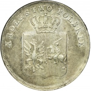 November Uprising, 5 zloty Warsaw 1831 KG