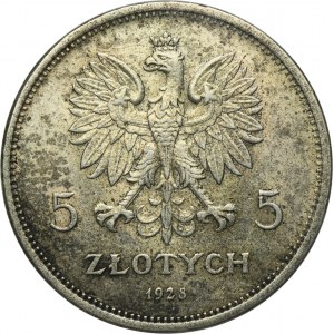 Nike, 5 złotych Warszawa 1928