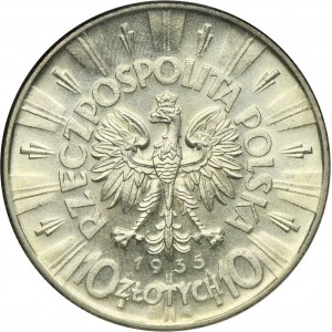 Piłsudski, 10 złotych 1935
