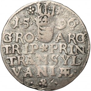 Transylvania, Sigismund Bathory, 3 Groschen Nagybanya 1596