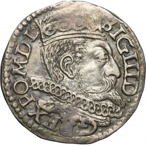 Sigismond III Vasa, Trojak Poznań 1598 - P gauche