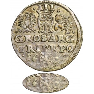 Sigismund III Vasa, 3 Groschen Krakau 1606 - RARE