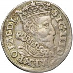 Sigismund III Vasa, 3 Groschen Krakau 1606 - RARE