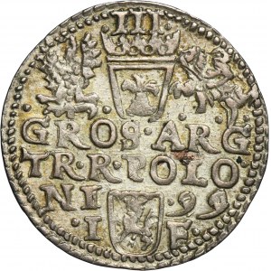 Sigismund III Vasa, 3 Groschen Olkusz 1599