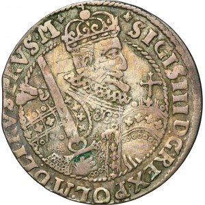 Sigismund III Vasa, 1/4 Thaler Bromberg 1622 - PRVS M