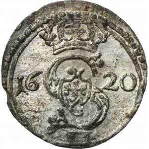 Sigismund III Vasa, 2 Denarius Vilnius 1620