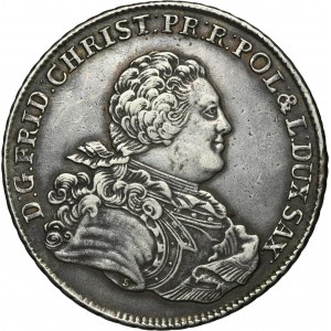 Friedrich Christian, Thaler Leipzig 1763 IFóF