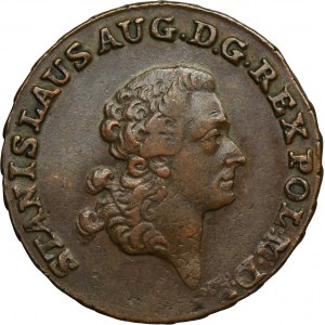 Poniatowski, 3 Groschen Warsaw 1791 EB