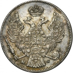 30 kopeck = 2 zloty Warsaw 1837 MW