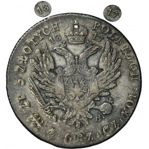 Kingdom of Poland, 5 zloty Warsaw 1817 IB