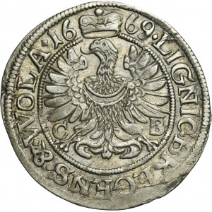 Silesia, Duchy of Liegnitz-Brieg-Wohlau, Christian, 3 Kreuzer Brieg 1669 CB - UNLISTED