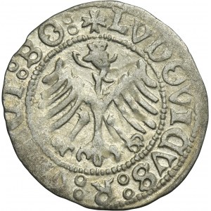 Silesia, City of Schweidnitz, Louis II of Hungary, 1/2 Groschen 1520