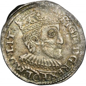 Sigismund III Vasa, 3 Groschen Olkusz 1591 - RARE
