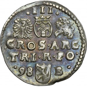 Sigismond III Vasa, Trojak Bydgoszcz 1598 - B depuis la droite