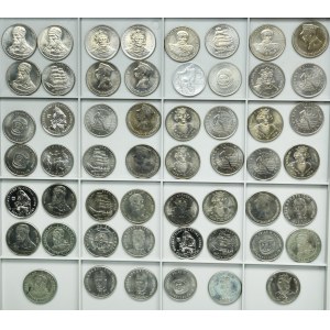 Zestaw, PRL, 20 złotych i 50 złotych (54 szt.)