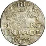 Sigismund III Vasa, 3 Groschen Vilnius 1608 - RARE