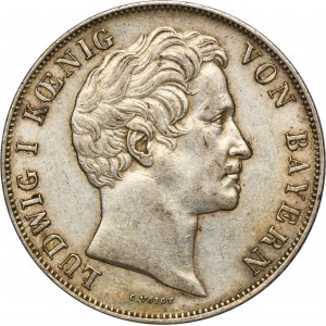 Nemecko, Bavorsko, Ludwig I, 2 guldenov Mníchov 1846